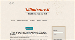 Desktop Screenshot of ottimizzare.it